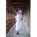 Embroidered dress "Maxi Poppies 2"
